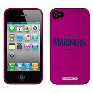  Seattle Mariners Text on AT&T iPhone 4 Case by Coveroo 