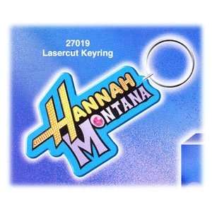    Hannah Montana Lasercut Logo Keyring Style #27019 Toys & Games