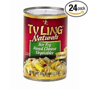 Ty Ling Mixed Chinese Vegetables, 15 Ounce Cans (Pack of 24)  