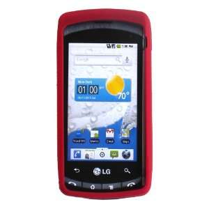  IHX Mobile Snap On Shield for LG VS740 Ally   Red Cell 