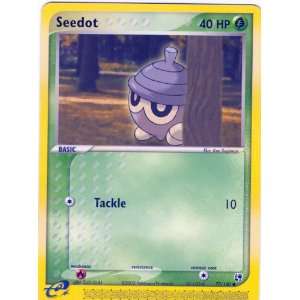  Pokemon Seedot (Holo Parallel Foil)   EX Sandstorm Toys & Games