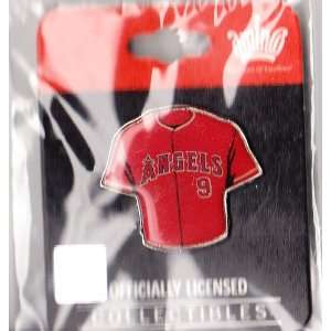  Chone Figgens #9 Angels Baseball Pin (Alternate Jersey 