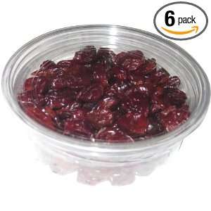Hickory Harvest Dried Tart Cherries, 6 Ounce Tubs (Pack of 6)  