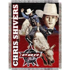  Chris Shivers Woven Rodeo Throw   48 x 60