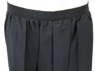 MOSCHINO CHEAP AND CHIC Black Pleated A Line Skirt 12  