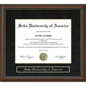  Soka University of America (SUA) Diploma Frame Sports 