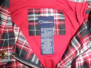 GREAT LOOKING CATALINA PLAID JACKET, SIZE XL (16/18)  