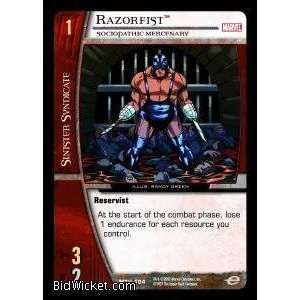  Razorfist, Sociopathic Mercenary (Vs System   Marvel Team 