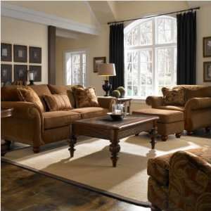  Bundle 55 Cierra Sofa and Chair Set in Brown (3 Pieces 