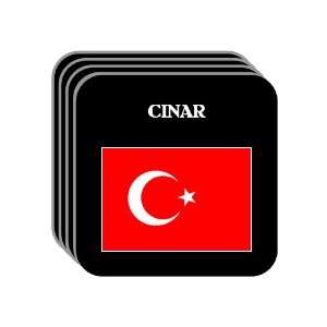  Turkey   CINAR Set of 4 Mini Mousepad Coasters 
