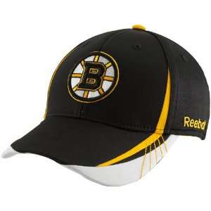  Reebok Boston Bruins Black Sudden Death Flex Fit Hat 