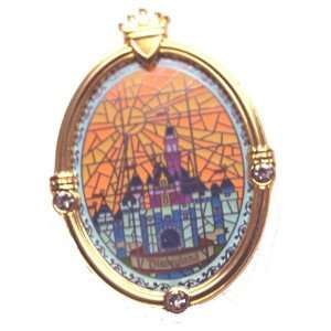 Cinderella Castle Window Disneyland Resort Pin