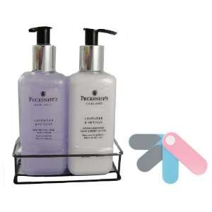  Pecksniffs Lavender and Vetiver Hand Wash and Body Lotion 