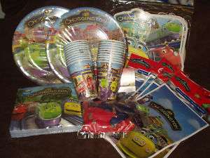 Chuggington 97 Piece Birthday PARTY PACK/SET for 20 inc Plates Cups 