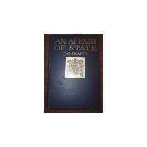 An Affair of State by J.C. Snaith J. C. Snaith Books