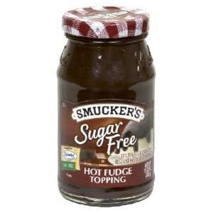 Smuckers, SUGAR FREE Fudge Topping, 11.75 Ounce Jar (12 Pack)  