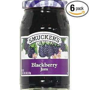 Smuckers Blackberry Jam, 18 Ounce Grocery & Gourmet Food