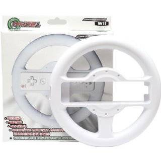 Wii Racing Wheel GT4   White by Gtron   Nintendo Wii