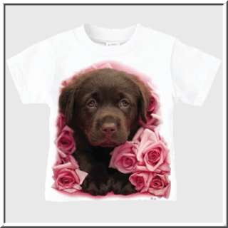 Georgie Chocolate Lab Pup T Shirt INFANTS,TODDLERS,KIDS  