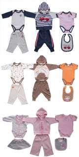   Clothes 6 piece Suit For Baby /Toddler Boys And Girls 3 Choices  