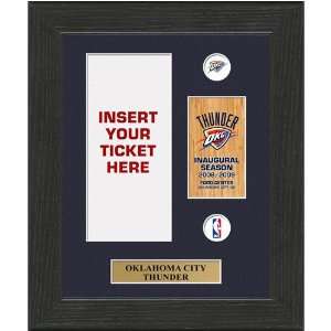  Oaklahoma City Thunder Ticket Frame