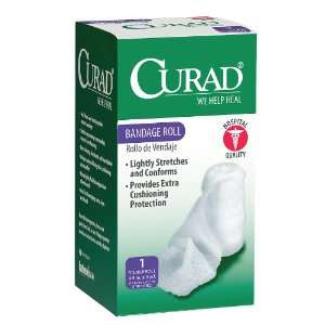  Bandage, Gauze, Curad, Roll, 4.5x4 Yd, 24/cs Health 