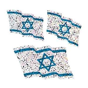  Prismatic Sparkle Stickers (JUDAIC ISRAELI FLAGS) 14.5 ft 