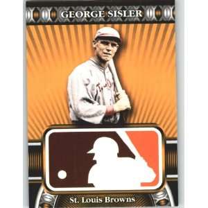  2010 Topps Exclusive Access #6 George Sisler   St. Louis 