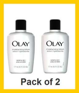 2x Olay Moisturizing Lotion Sensitive Skin 6 oz Bottles  