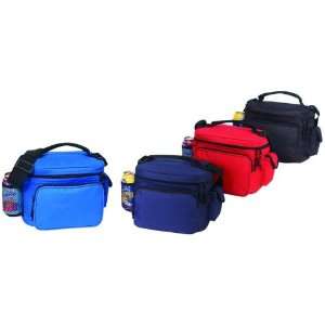   Picnic Cooler with bottle holder and small pouch