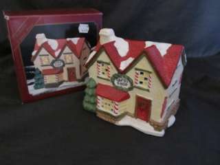   Village Collection Candy Shop Lighted Village House In Box  