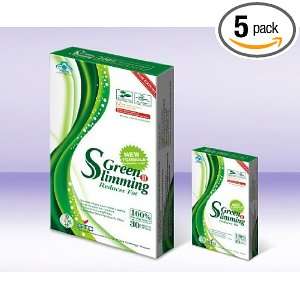 Green Slimming Reduces Fat Weight Loss Capsules 30 Capsules in Box 
