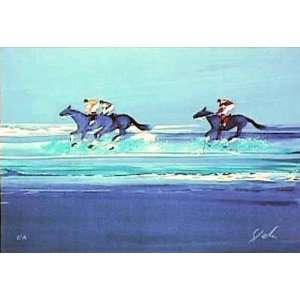    Entrainement a Deauville II by Victor Spahn, 24x17