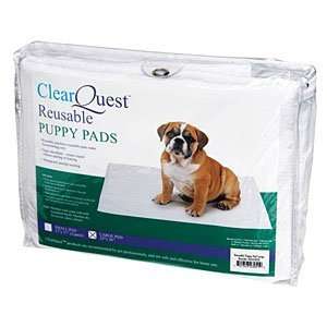  Clear Quest Reusable Puppy Pads   Sm 17x17 In   2 in Pack 