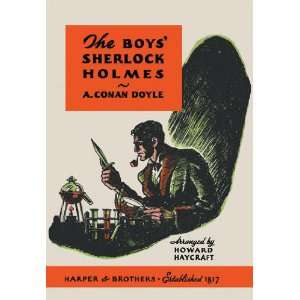  The Boys Sherlock Holmes (book cover) 12x18 Giclee on 