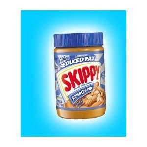 Skippy Peanut Butter, Reduced Fat Super Chunk, 16.3 ounce Jars (Pack 