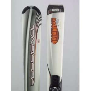  Used Rossignol Edge Ski Roundtop Shape Ski with Rossignol 