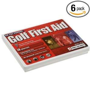  First Aid Only Golf First Aid Kit, 18 Piece Kit (Pack of 6 