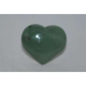 Large Green Aventurine Hearts Healing Stones, Metaphysical Healing 