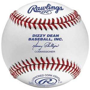  Rawlings Dizzy Dean League Baseball w/Raised Seams Sports 