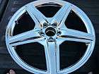 S63 AMG 20 chrome factory wheel CL63 OEM rim rear  