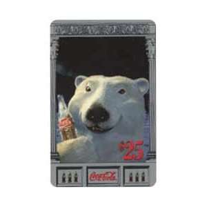 Coca Cola Collectible Phone Card Coke National 96 $25. Polar Bear 