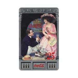 Coca Cola Collectible Phone Card Coke National 96 $25. Lady & Man 