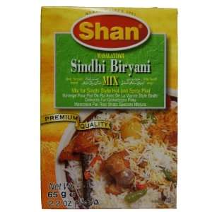 Shan Masalaydar Sindhi Biryani Mix 2.2 Oz  Grocery 