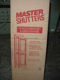 MASTER SHUTTER EXTERIOR SHUTTER 15 X 51 CLAY  