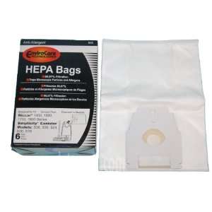  Simplicity Type H Hepa Bags for S38, S36, S24, S20, S18 