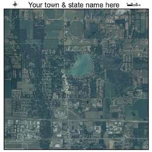  Aerial Photography Map of Simonton Lake, Indiana 2010 IN 