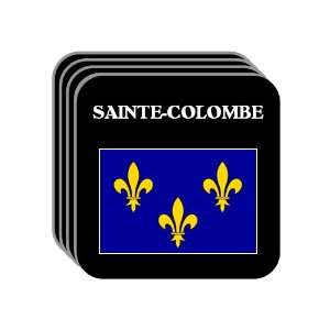  Ile de France   SAINTE COLOMBE Set of 4 Mini Mousepad 