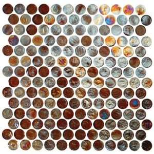    Avons Series Penny Round Tiles color Jazzy