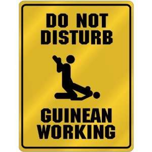   Guinean Working  Guinea Bissau Parking Sign Country